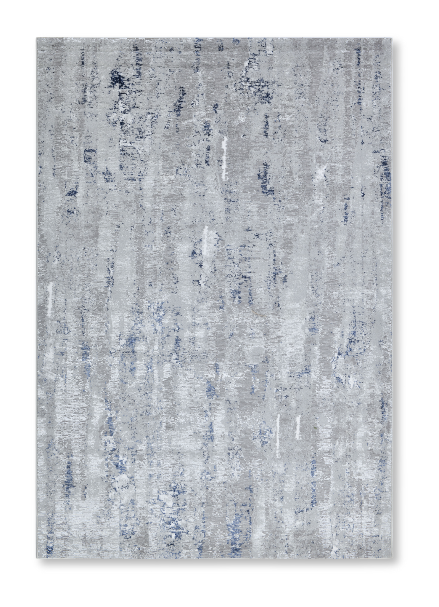 Modern Abstract Light Grey/Navy